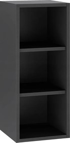 Korpusz fekete felső konyhaszekrény 30/72 tartozékokkal