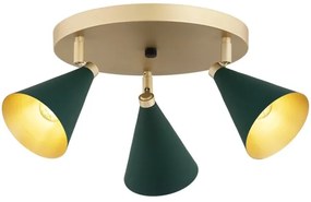 Argon 6245 - Spotlámpa LUCINDA 3xE14/7W/230V zöld