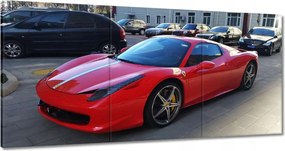 Vászonkép 180x90 Piros Ferrari
