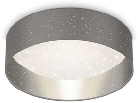 Briloner 3882-014 - LED Mennyezeti lámpa MAILA STARRY LED/18W/230V szürke/ezüst
