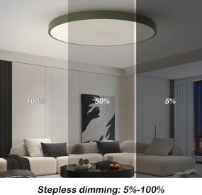 Brilagi-LED Dimmelhető medencelámpa POOL SMART LED/128W/230V 100 cm Wi-Fi Tuya+ távirányító zöld