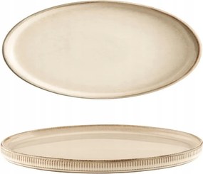 Evia Ovális Porcelán Tányér 32X18CM Retro Florina