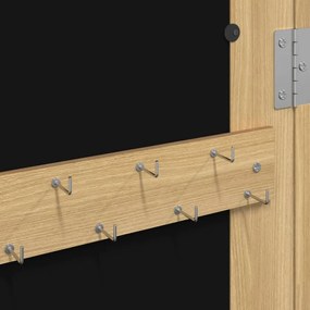 falra szerelhető tükrös ékszerszekrény 30x8,5x90 cm
