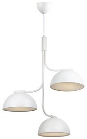 DFTP by Nordlux - Csillár zsinóron TULLIO 3xE14/25W/230V fehér