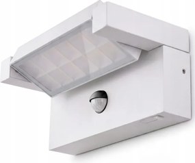 LED kültéri fali lámpa érzékelővel LED/25W/230V IP54 fehér
