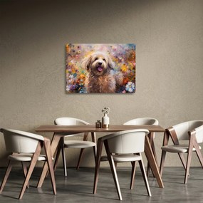 Üveg kép - Happy Dog II. (70x50 cm)