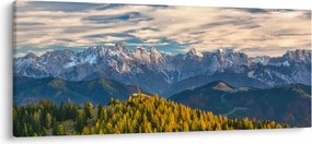 Kép - hegyi panoráma (120x50 cm)