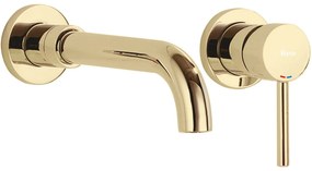 Falra szerelhető csaptelep Rea Lungo gold + box