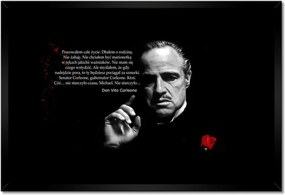 Poszterek keretben 60x40 Godfather Don Idézetek