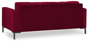 Bali piros bársony kanapé - Cosmopolitan Design
