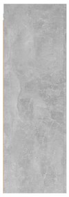 2 db betonszürke szerelt fa TV-szekrény 30,5 x 30 x 90 cm