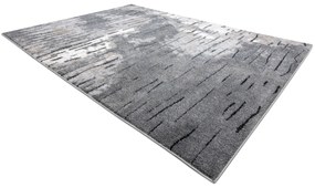Modern COZY szőnyeg 8876 Rio - Structural két szintű gyapjú szürke