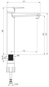 Deante BFC_020K - Mosdócsaptelep CORIO fényes króm