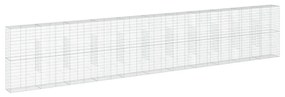 horganyzott vas gabion kosár fedéllel 1100 x 50 x 200 cm