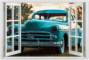 Poszterek 120x80 Kék Dodge Autó