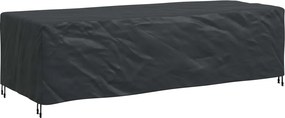 vidaXL Bútor takaró Egyszínű Fekete 270 x 110 x 70 cm 420D