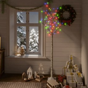 180 LED-es beltéri/kültéri színes fűz karácsonyfa 1,8 m