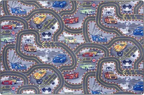 Gyerekszőnyeg 140x200cm,utcák város utcák utak