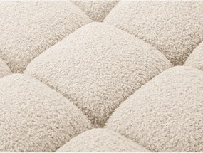 Bézs buklé kanapé modul (jobb oldali) Bellis – Micadoni Home