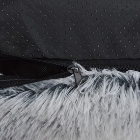 Fehér fekhely kutyáknak 80x60 cm Fluffy Heather – Love Story