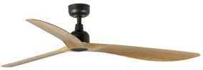 FARO 34360WT - Mennyezeti ventilátor OUTWOOD L barna/fekete, átmérő 150 cm, WT IP44 + távirányító