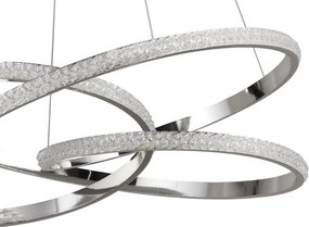 LED függesztett lámpa + távirányító 80 W – J4389/CH
