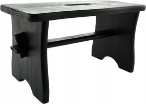 Fekete Festett Szék Zsinór Fából Készült Zsidó Fsc konyhai állvány