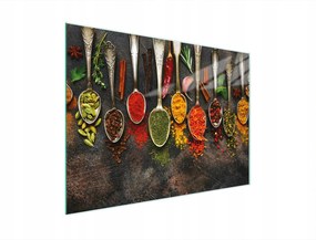 Üveg Vágódeszka 30x22 Fűszerek Edzett Üveg