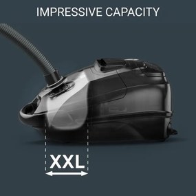 Rowenta - Porzsákos porszívó SILENCE FORCE ALLERGY+ 4,5l 400W fekete/fehér