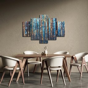 Kép - téli erdő (150x105 cm)