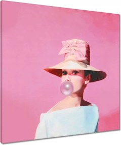 Vászonkép 60x60 Audrey Hepburn Léggömb
