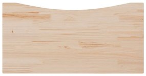 tömör fenyőfa asztallap 100 x 50 x 2,5 cm