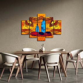 Kép - Ősi festészet (150x105 cm)