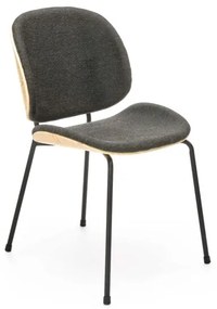 K467 szék natúr tölgy / sötétszürke