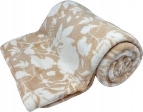 Mikroflanel takaró, Beige Roses kollekció