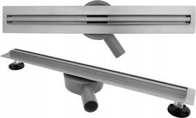 Lineáris lefolyó 120 cm Keskeny zuhanyfolyóka rozsdamentes acél strapabíró