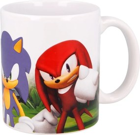 Sonic a sündisznó Power Trio porcelán bögre 325 ml (11 oz) Díszdobozban