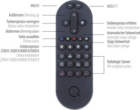 Paul Neuhaus modern függeszték q-vito antracit pln8410-13