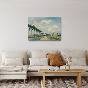 Kép - Johan Barthold Jongkind, The Towpath, reprodukciók (70x50 cm)