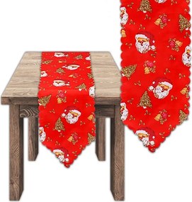 Abrosz Karácsonyi Futópad Asztalra Karácsony 180x35 cm