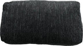 Ülőgarnitúra, fekete/fekete melír, TONIKS