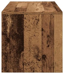 antik hatású szerelt fa TV-szekrény 60x40x40 cm