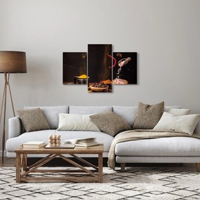 Kép - Fűszerek mozgásban (90x60 cm)