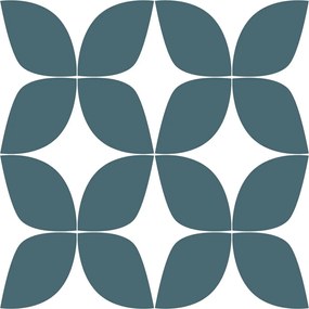 Flizelin tapéta modern sötétkék mintával