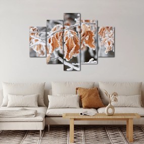 Kép - Fagyott levelek (150x105 cm)