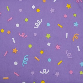 Egyszemélyes pamut gyerek ágyneműhuzat 140x200 cm Gabby's Dollhouse "Confetti" – Jerry Fabrics