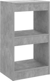 vidaXL betonszürke könyvszekrény/térelválasztó 40 x 30 x 72 cm