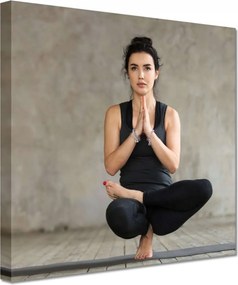 Vászonkép 60x60 Jóga gyakorlatok