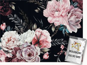 Fotótapéta Flizelina Természet Virágok Színes Rózsák Csokor Kert 400x280 ragasztó