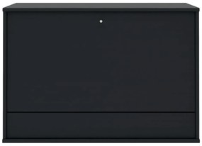 Fekete bortartó szekrény 89x61 cm Mistral 004 - Hammel Furniture